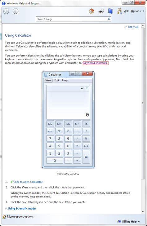 How do I view Windows 8 calculator shortcut keys? - Super User