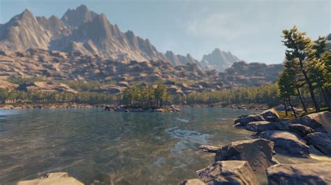 Unreal Engine 4 mountain environment - Foliage/Landscape test | UNREAL ...