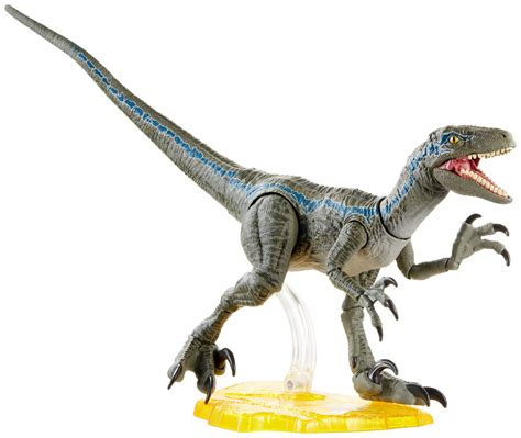 Buy Jurassic World Velociraptor Blue 6" Action Figure with Stand - Ages ...