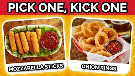 Pick One, Kick One - Junk Food Edition! - Bombofoods