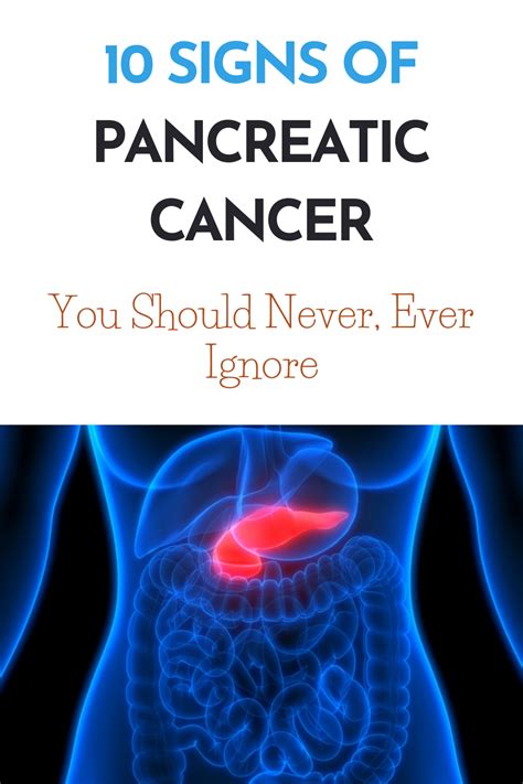 10 Signs Of Pancreatic Cancer You Should Never, Ever Ignore