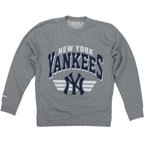 Buy Wholesale MLB New York Yankees Stadium Crewneck Long Sleeve T ...