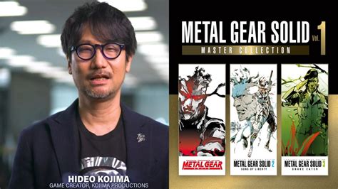 Hideo Kojima isn’t mentioned in Metal Gear Solid Master Collection’s ...