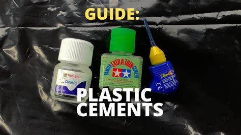 Plastic Cements: A Comprehensive Guide for Scale Modelers - YouTube