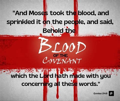 Exodus 24, The Covenant | The covenant, Words, Let it be