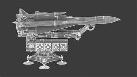 S-200 Missile 3D Model by frezzy