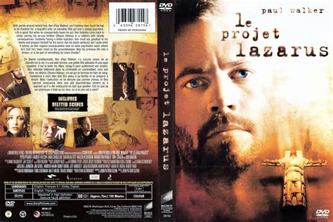 Jaquette DVD de Le projet Lazarus - Cinéma Passion