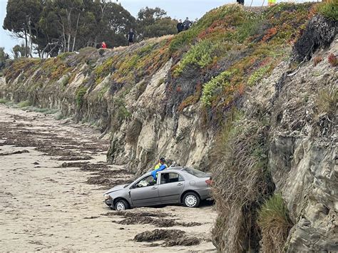 Man Drives Off 30-Foot Cliff in Isla Vista - The Santa Barbara Independent