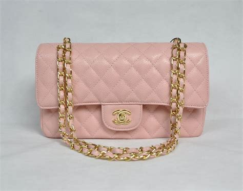 Chanel 2.55 Classic (Pink with Gold Chain) - REPLICA BAG
