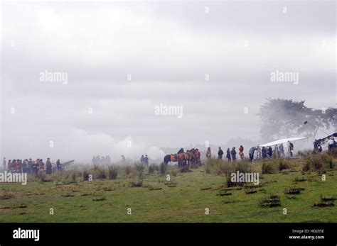 Sam Heughan and cast films Battle of Culloden scenes for 'Outlander ...