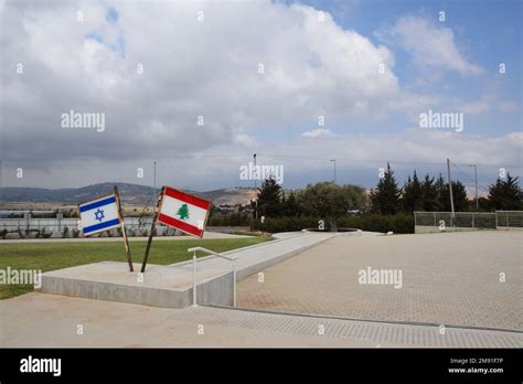 The Good Fence Monument - Lebanon Israel Border Stock Photo - Alamy