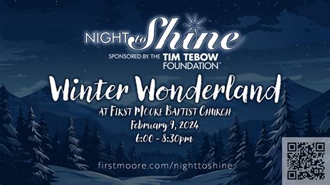 Night to Shine - Winter Wonderland — First Moore Baptist Church