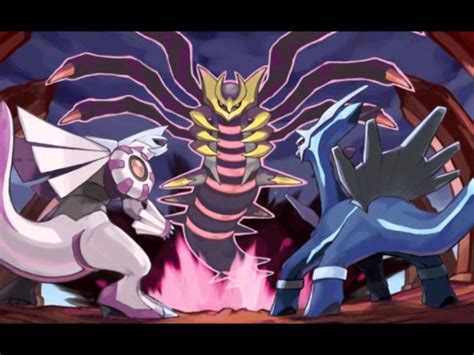 Shiny Palkia , Dialga, And Giratina [Origin And Altered Forms ...