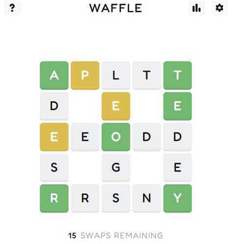 Waffle Game 🕹️ Rearrange the letters