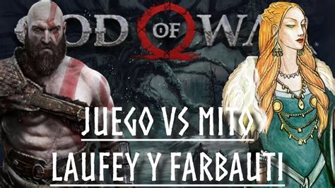 God of War || Juego VS Mito || Laufey y Farbauti - Los pilares de la profecía - YouTube