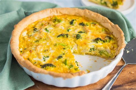 Turkey and Broccoli Quiche Recipe