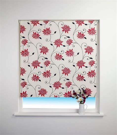 15 Collection of Floral Roman Blinds