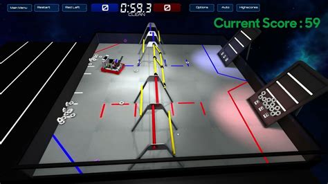 xRC Simulator : FTC Centerstage Example Game with Score Counter - YouTube