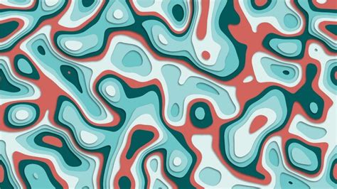 Premium Vector | Contour map background papercut style