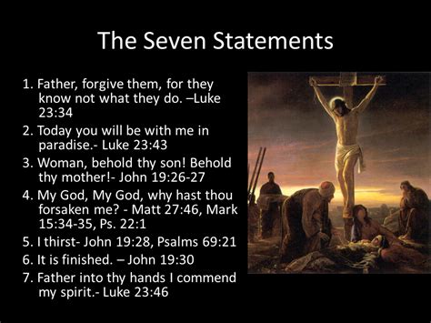 The Seven Statements