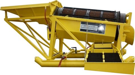 Minequip Mobile 1200-XPS - Rotary Gold Trommel Wash Plant | Gold mining equipment, Gold mining ...