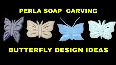 Soap carving Butterfly design ideas! - YouTube