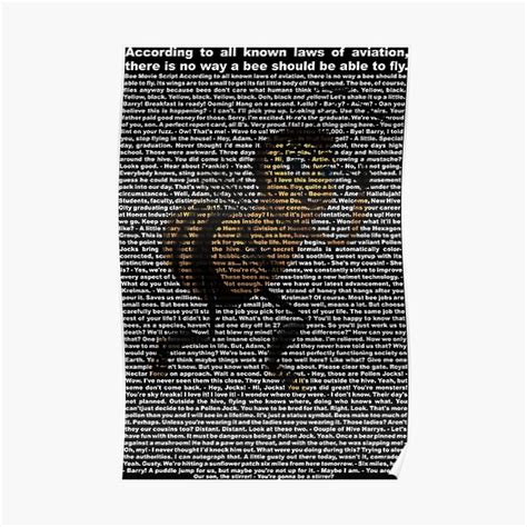 Bee Movie Script Meme Posters | Redbubble