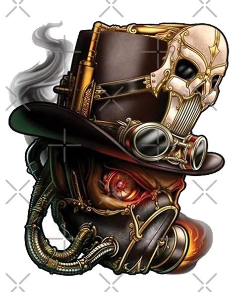 SteamPunk Skull • Millions of unique designs by independent artists ...