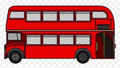 Double-decker Bus Aec Routemaster London Clip Art - Cartoon Double ...