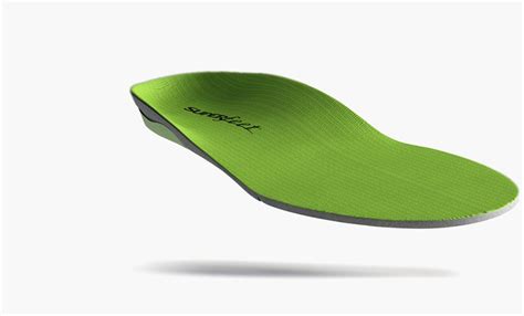 Insoles Green SuperFeet Shoe / Sandals Insoles Medium to High Arch Support