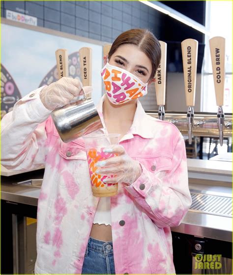 Full Sized Photo of charli damelio gets her own dunkin donuts drink the ...