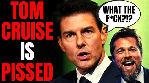 Tom Cruise Is FURIOUS With Brad Pitt Over THIS | Hollywood Feud SCREWS ...