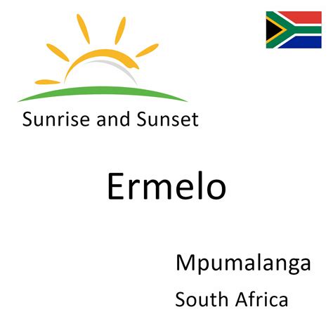 Sunrise and Sunset Times in Ermelo, Mpumalanga, South Africa