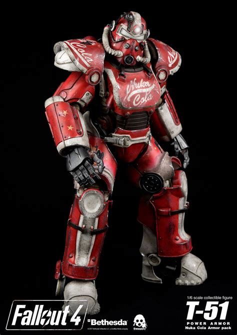 Fallout 4: T-51 Power Armor – Nuka Cola Armor Pack by ThreeZero - The ...