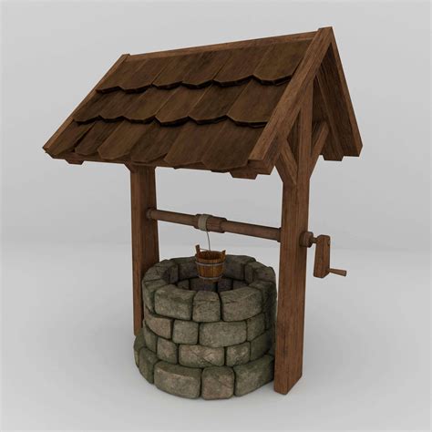 Stone Well - Free 3D Model by CamJoh