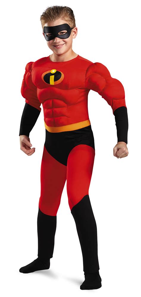 The Incredibles Dash Classic Muscle Child Costume - Walmart.com