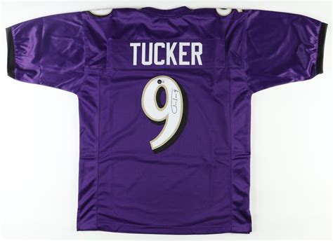 Justin Tucker Signed Jersey (Beckett) | Pristine Auction