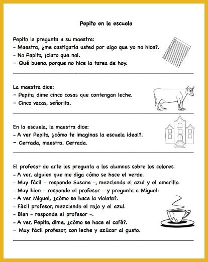 Pepito Jokes for Spanish Learners - Spanish Playground