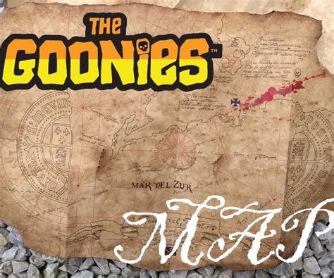 The Goonies Treasure Map : 4 Steps (with Pictures) - Instructables