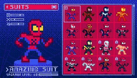 Scrillrock TDC - Spider-Man pixel art sprites + animation