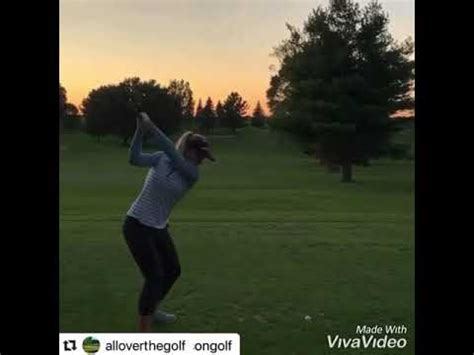 Brooke Henderson golf swing motivation! #bestgolfswings #alloverthegolf - FOGOLF - FOLLOW GOLF