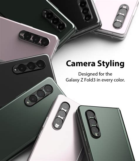 Galaxy Z Fold 3 Camera Lens Protector | Ringke Camera Styling – Ringke ...