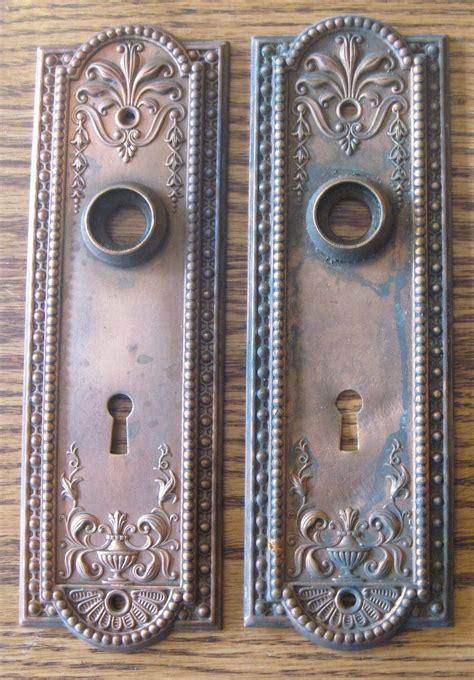 pair 2 solid brass antique vintage door knob by BandCEmporium