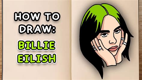 How To Draw Billie Eilish Anime Style (Narrated Step By, 59% OFF