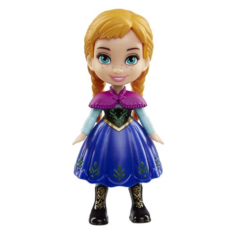 Buy Disney Princess Poseable Anna Movie Dress Mini Toddler Frozen Doll 3" Online at desertcartKenya