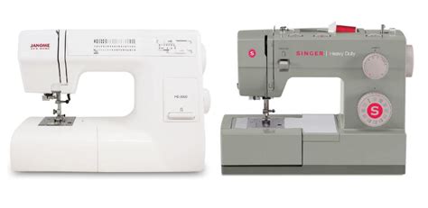 Janome HD3000 vs Singer 4452 (2021): Which Heavy-Duty Sewing Machine Should You Buy? - Compare ...
