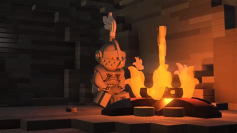 Dark Souls recreated in LEGO Worlds