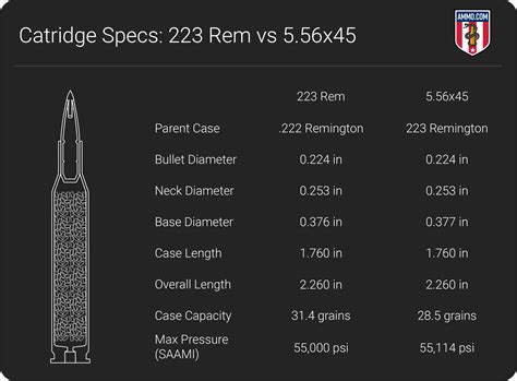 223 Vs 5 56 Ballistic Chart | Hot Sex Picture