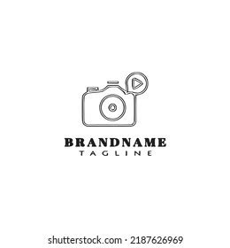 Camera Logo Cartoon Design Template Icon Stock Vector (Royalty Free) 2187626969 | Shutterstock