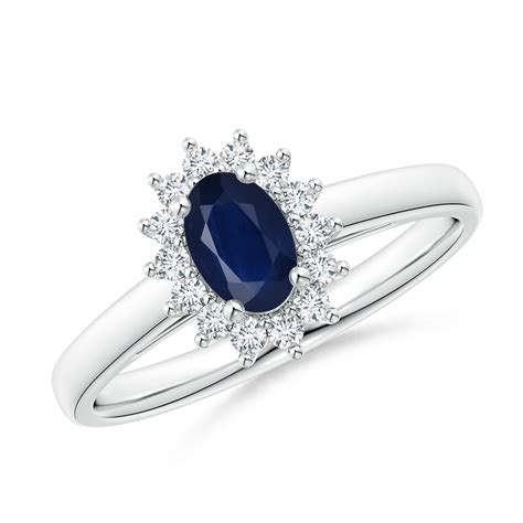 Angara - September Birthstone Ring - Princess Diana Inspired Blue ...